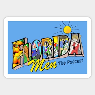 Florida Men Podcast Logo Magnet